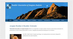 Desktop Screenshot of jungiantrainingboulder.org